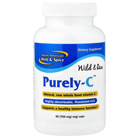 North American Herb & Spice, Purely-C™, 700 mg, 90 Vegicaps - Image 1