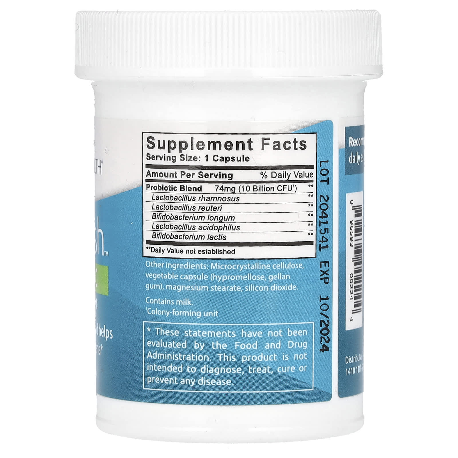 Fairhaven Health IsoFresh Probiotic for Women's Vaginal Health, 30 Capsules - Image 2