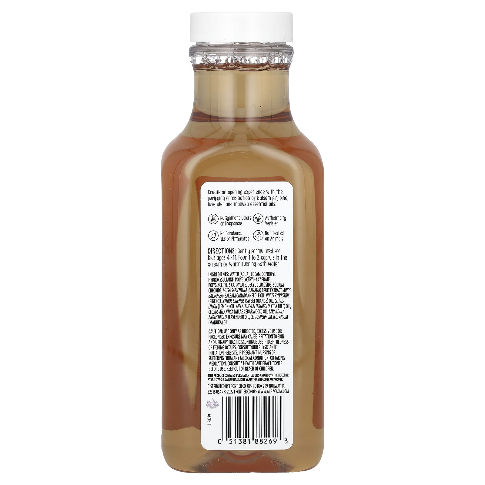 Aura Cacia Clearing Bubble Bath for Kids, Sulfate-Free & Cruelty-Free - Image 2