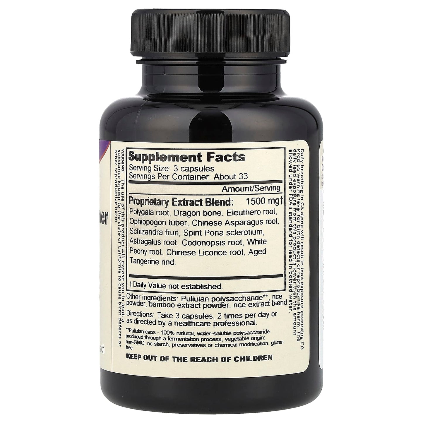 Boost Willpower with Dragon Herbs 100 Capsules - Polygala Tonic - Image 2