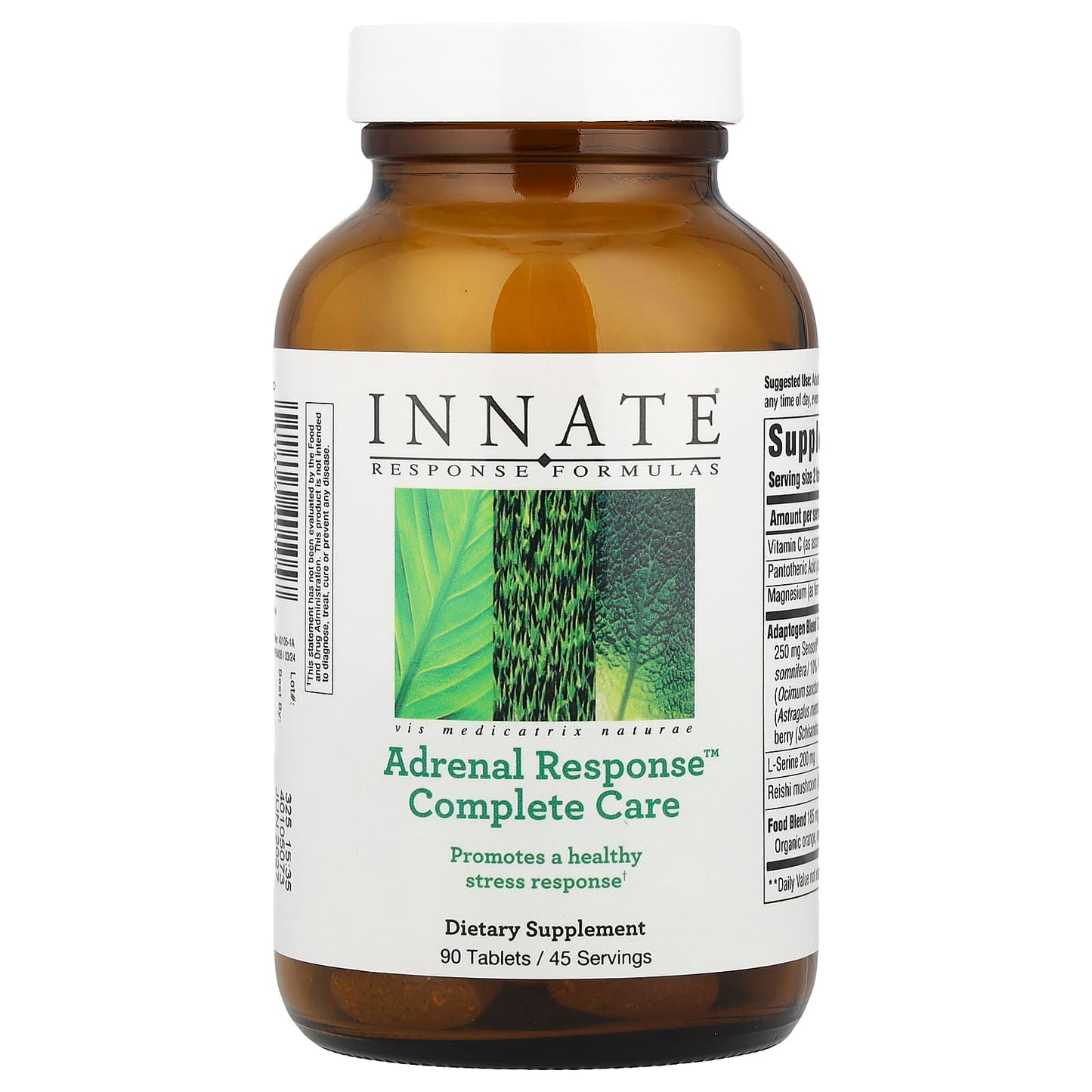 Adrenal Support Supplement | Innate Response Formulas, 90 Tablets - Image 1