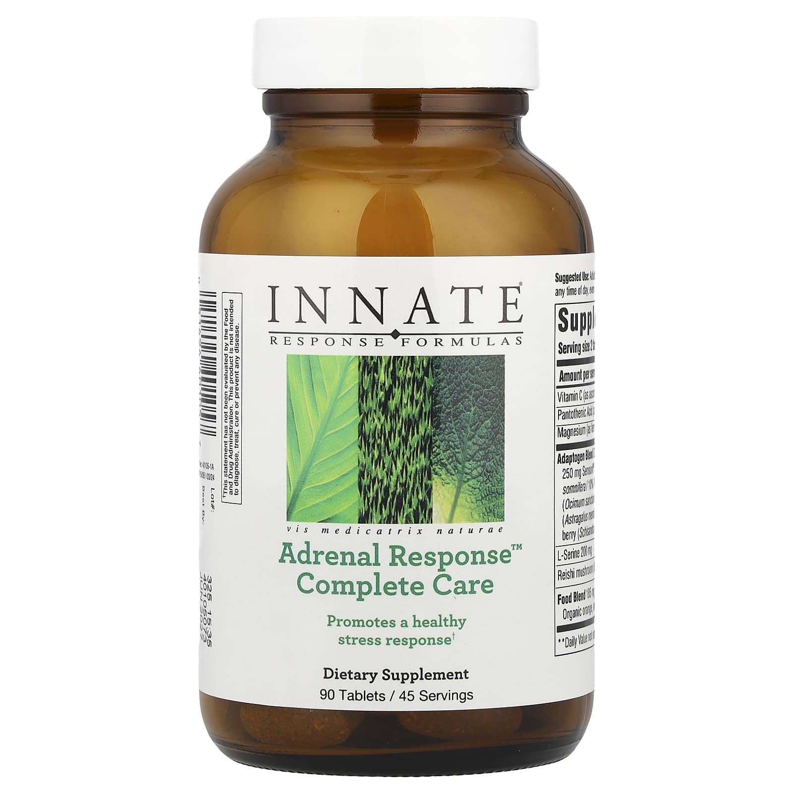 Adrenal Support Supplement | Innate Response Formulas, 90 Tablets - Image 1