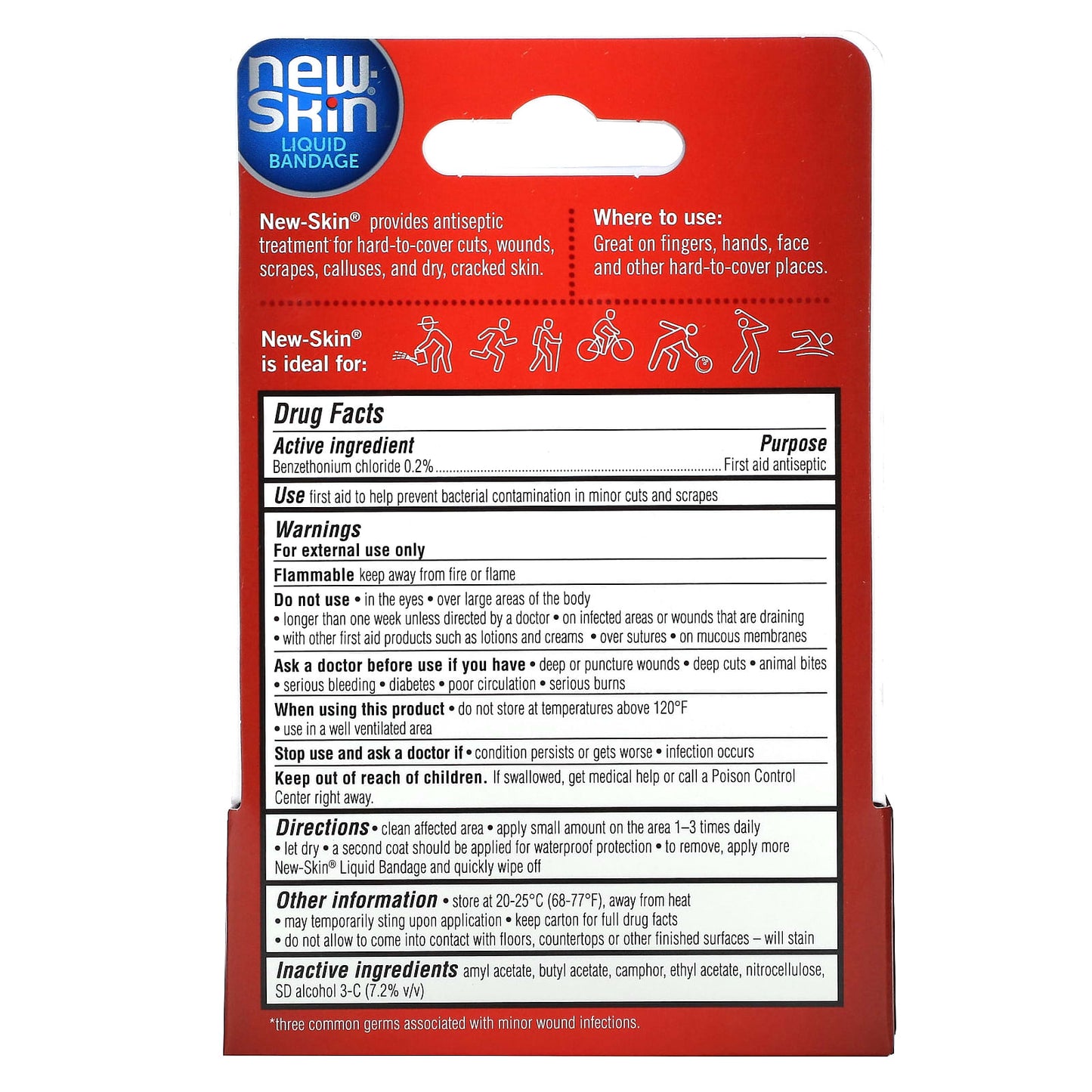 New Skin, Liquid Bandage, 1 fl oz (30 ml) - Image 2
