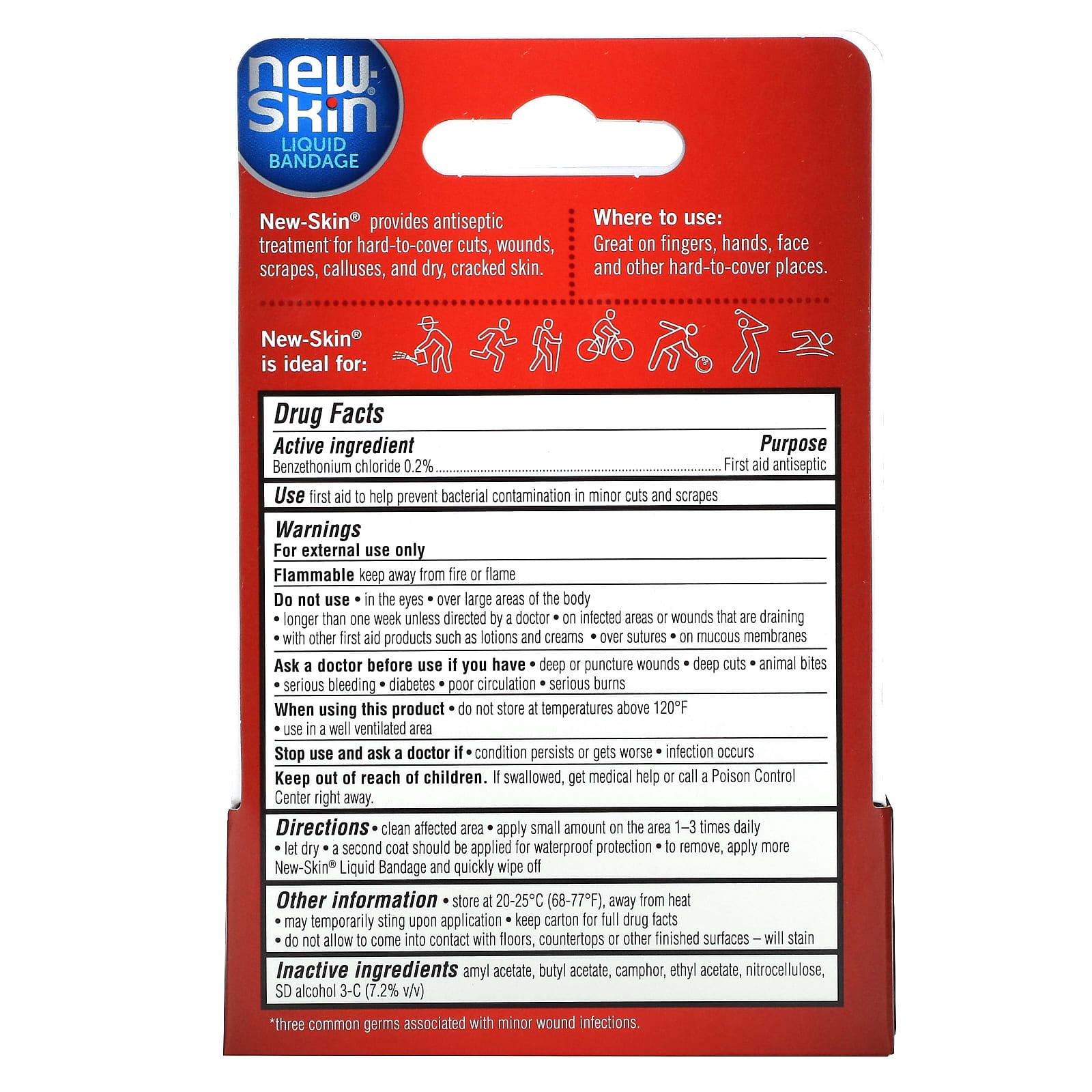 New Skin, Liquid Bandage, 1 fl oz (30 ml) - Image 2