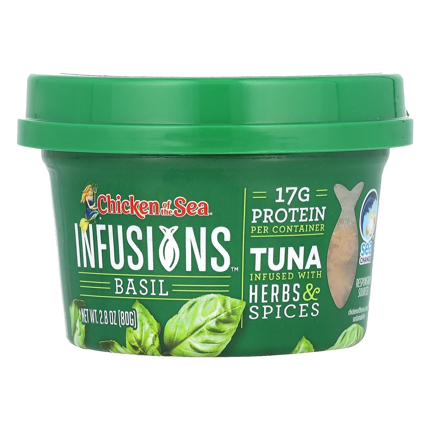 Wild Caught Tuna in Basil Infusion from Chicken of the Sea - Image 1