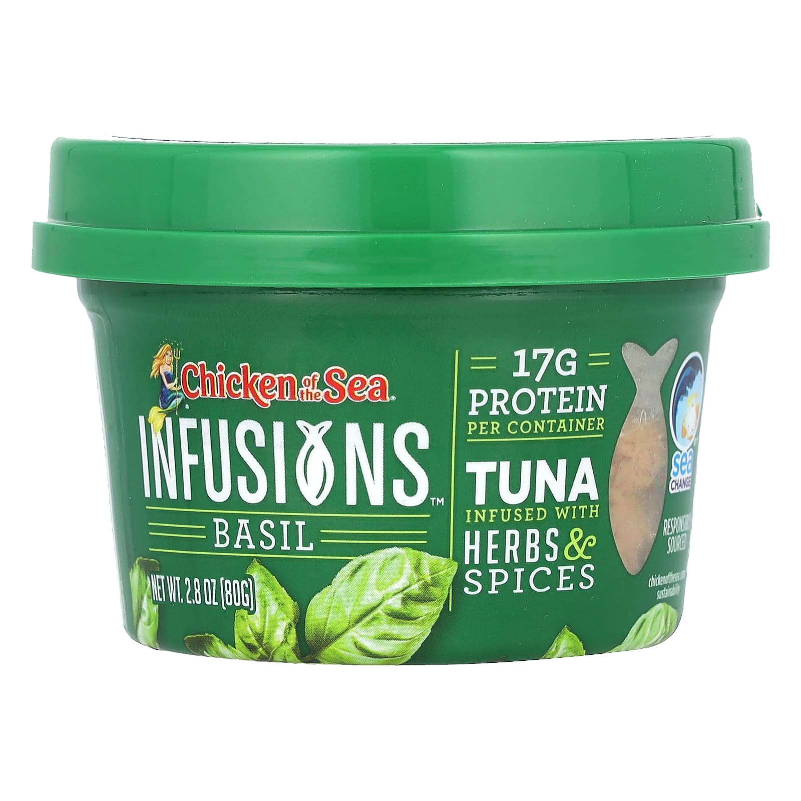 Wild Caught Tuna in Basil Infusion from Chicken of the Sea - Image 1