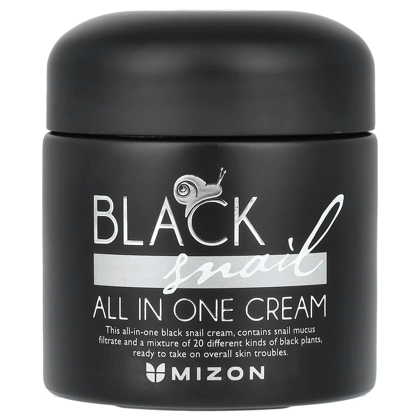 Mizon, Black Snail, All In One Cream, 2.53 fl oz (75 ml) - Image 1