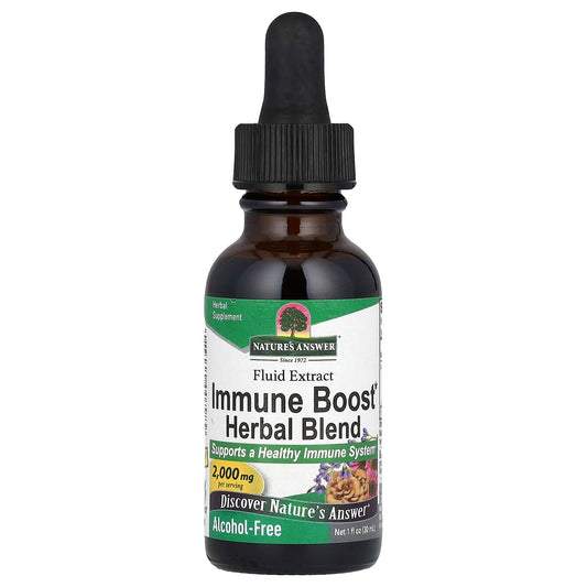 Nature's Answer, Immune Boost Herbal Blend, Alcohol-Free, 2,000 mg , 1 fl oz (30 ml) - Image 1