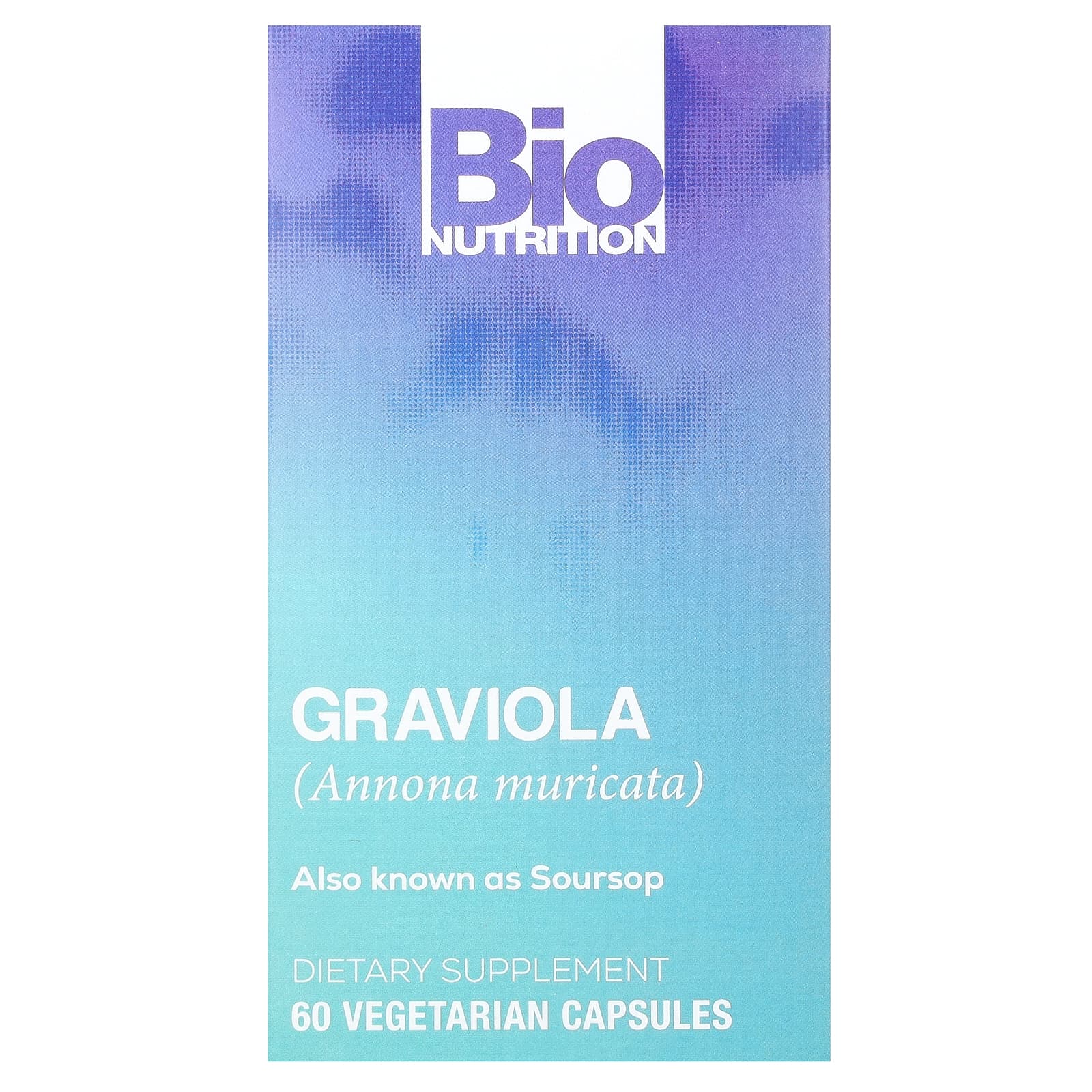 Graviola Immune Support Supplement, 60 Capsules, 750 mg Each - Image 1