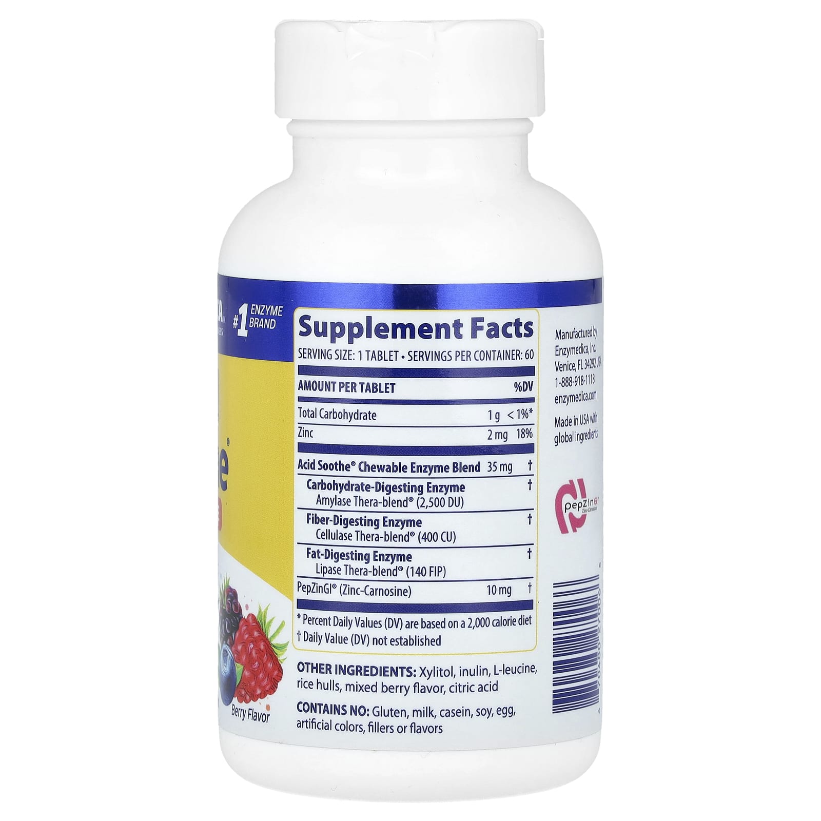 Soothe Digestive Discomfort with Enzymedica Acid Soothe - Image 2