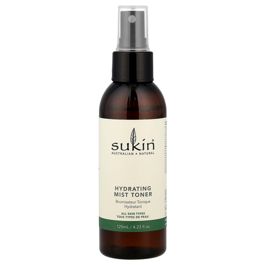 Sukin, Hydrating Mist Toner, All Skin Types, 4.23 fl oz (125 ml) - Image 1