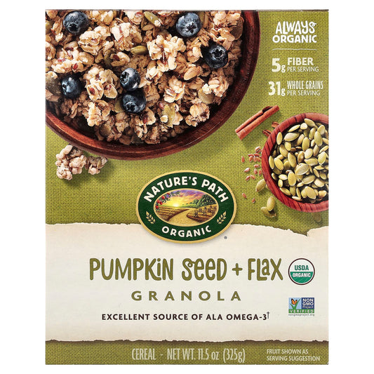 Nature's Path, Organic Pumpkin Seed + Flax Granola, 11.5 oz (325 g) - Image 1