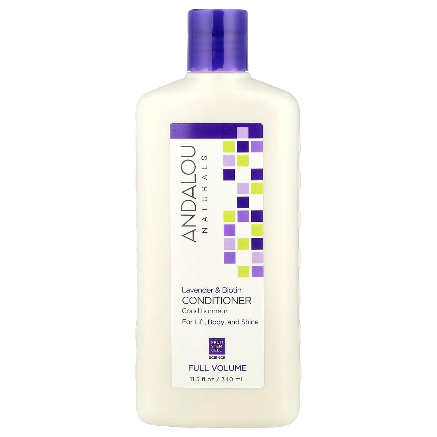 Andalou Naturals Lavender & Biotin Conditioner for Thicker, Fuller Hair - Image 1