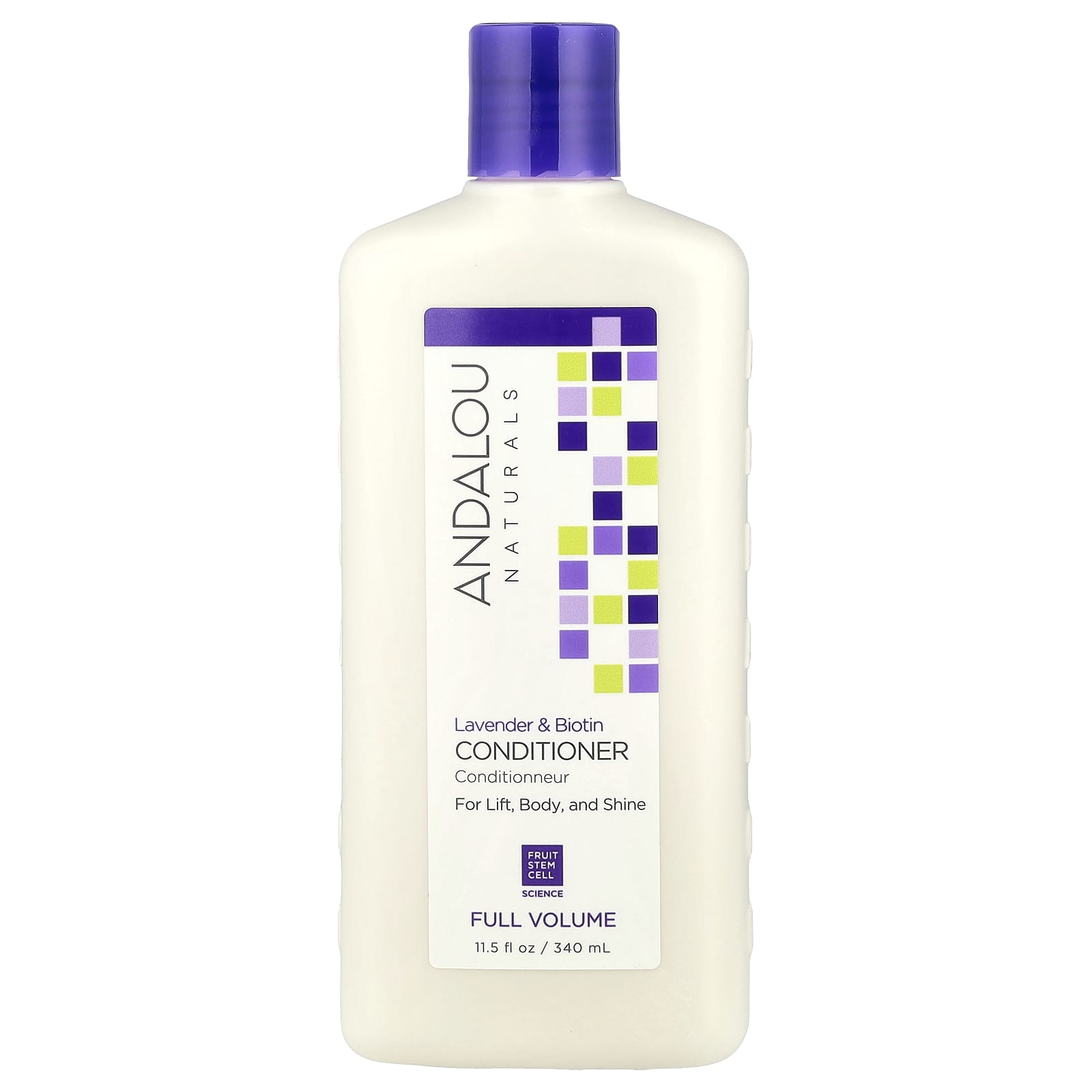 Andalou Naturals Lavender & Biotin Conditioner for Thicker, Fuller Hair - Image 1