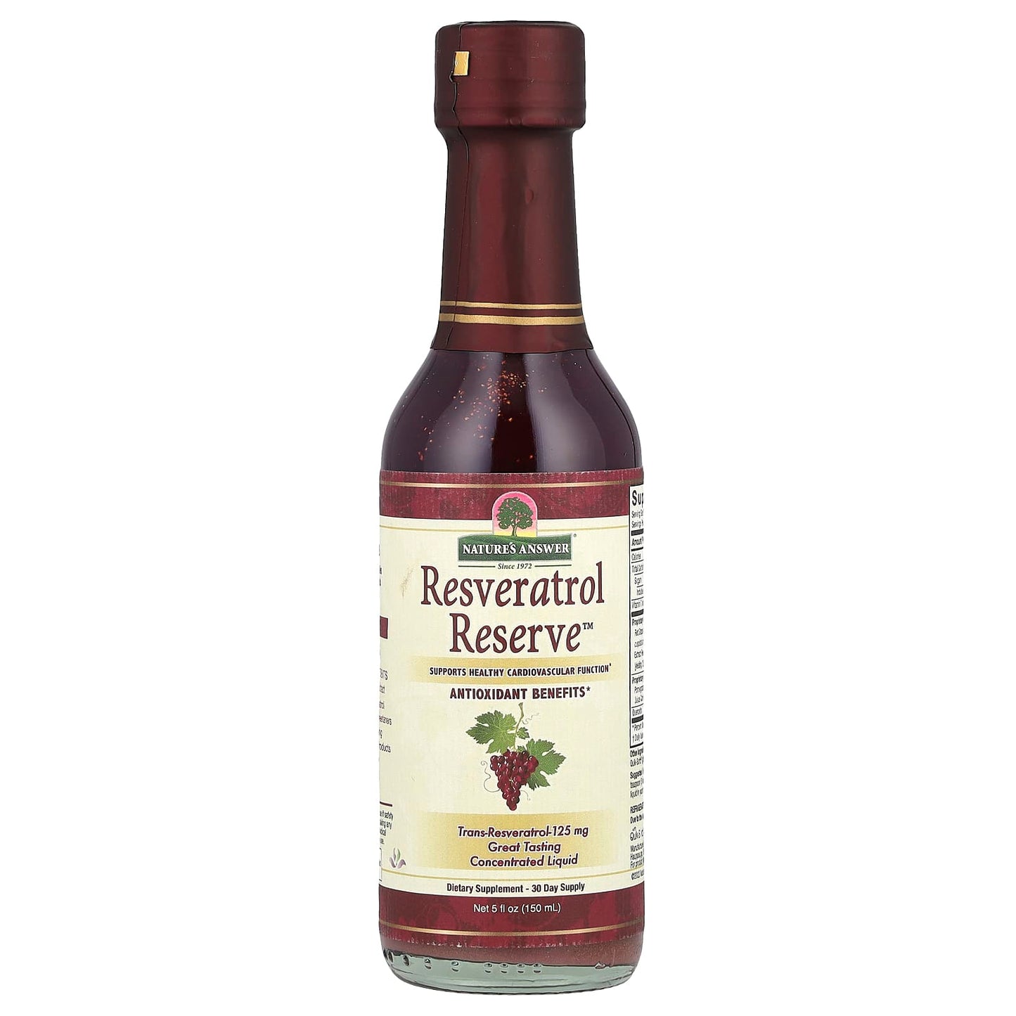Nature's Answer, Resveratrol Reserve™, 5 fl oz (150 ml) - Image 1