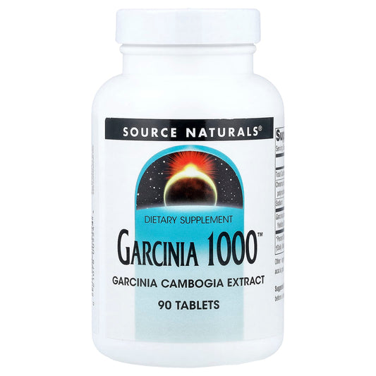 Source Naturals, Garcinia 1000™, 90 Tablets - Image 1