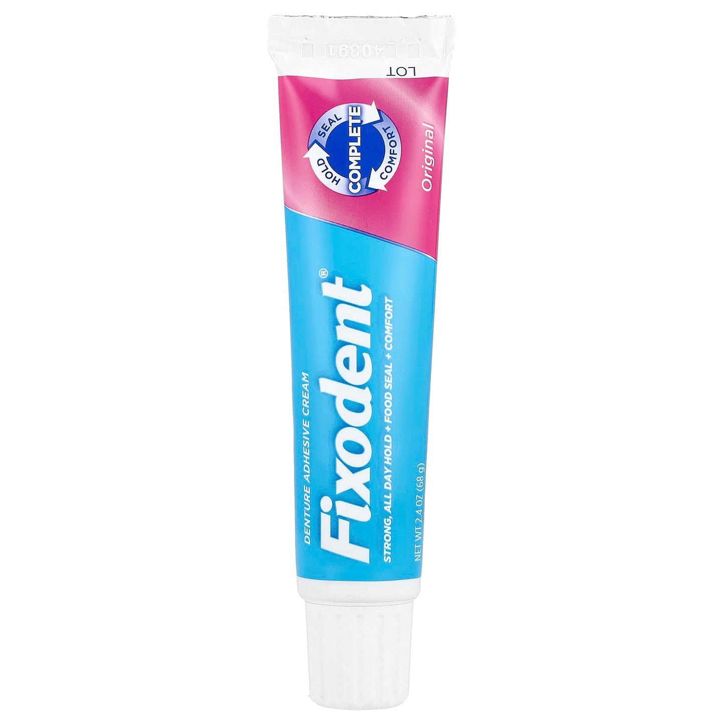 Fixodent Original Denture Adhesive Cream 2.4 oz - Image 1
