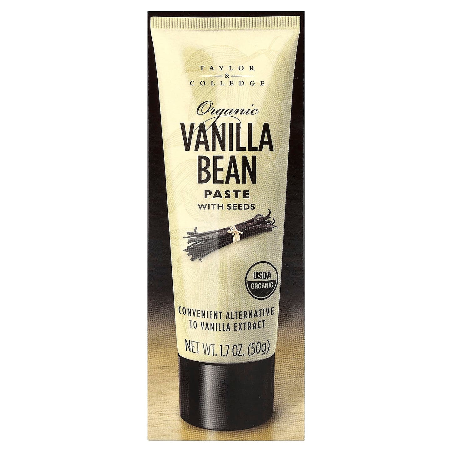 Taylor & Colledge, Organic Vanilla Bean Paste With Seeds, 1.7 oz (50 g) - Image 2