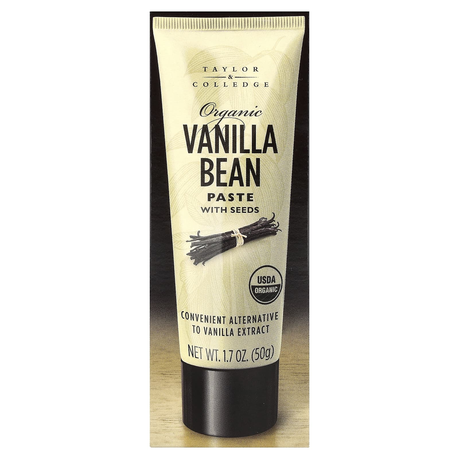 Taylor & Colledge, Organic Vanilla Bean Paste With Seeds, 1.7 oz (50 g) - Image 2