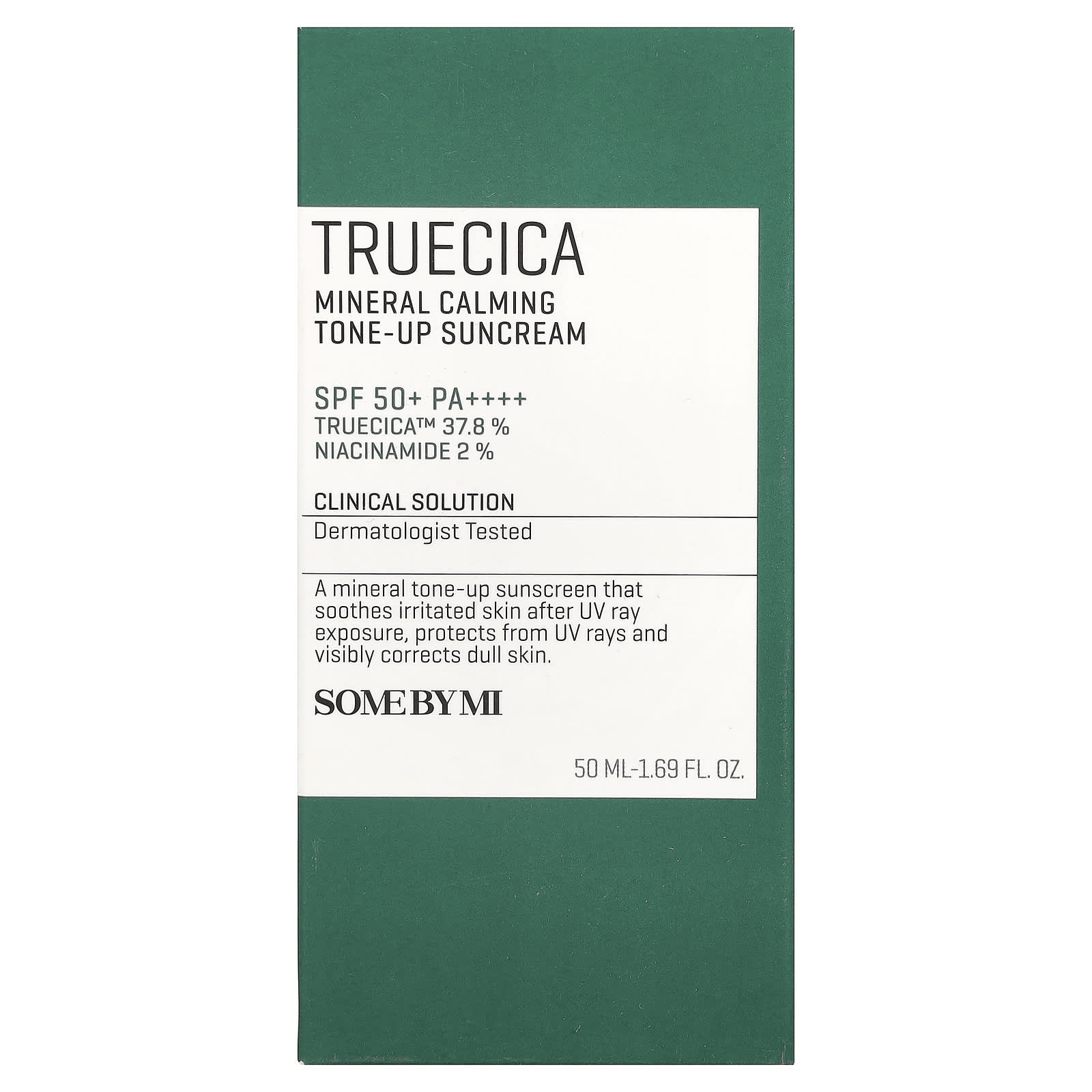 SOME BY MI, Truecica Mineral Calming, Tone-Up Sunscreen, SPF 50+ PA++++, 1.69 fl oz (50 ml) - Image 2