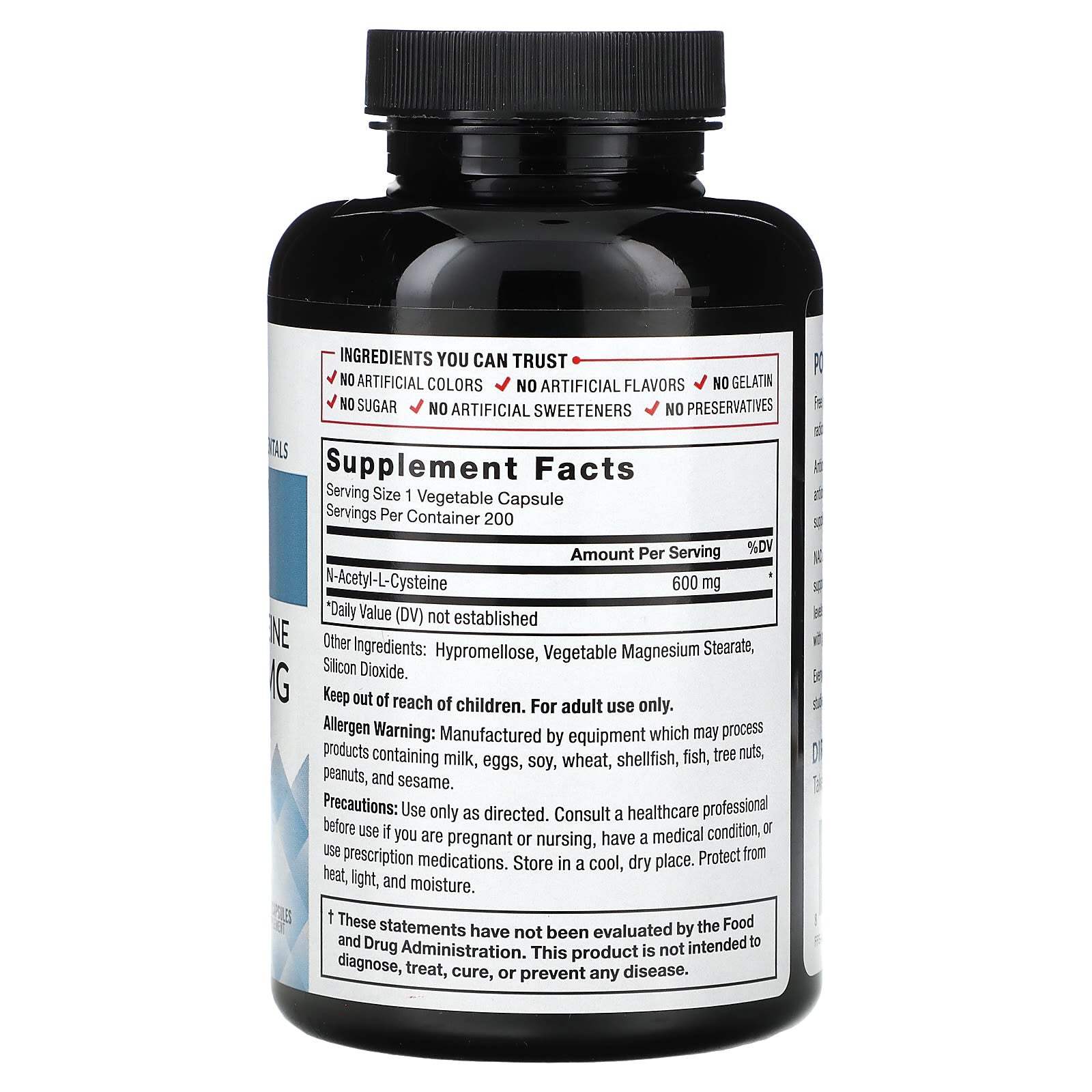 Boost Immunity with Force Factor Fundamentals - NAC Supplement - Image 2