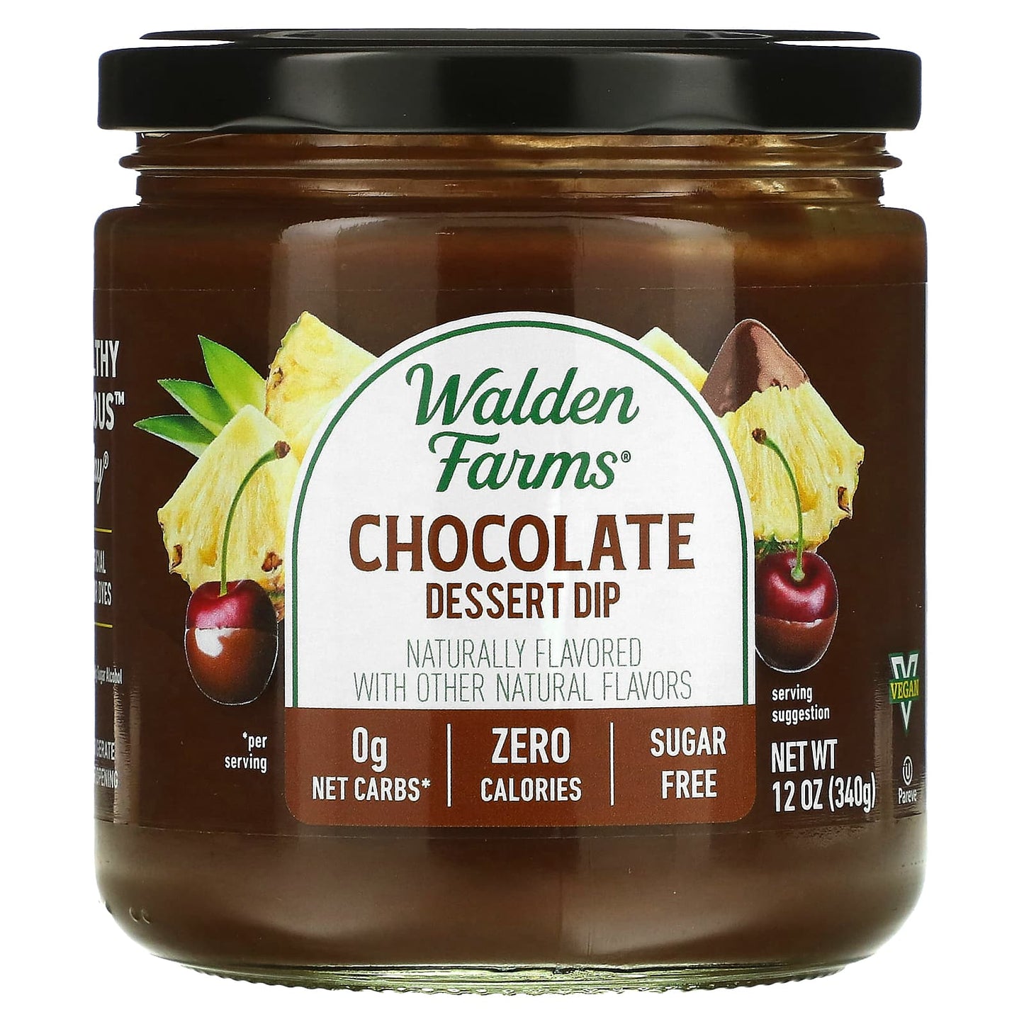 Walden Farms, Chocolate Dessert Dip, 12 oz (340 g) - Image 1
