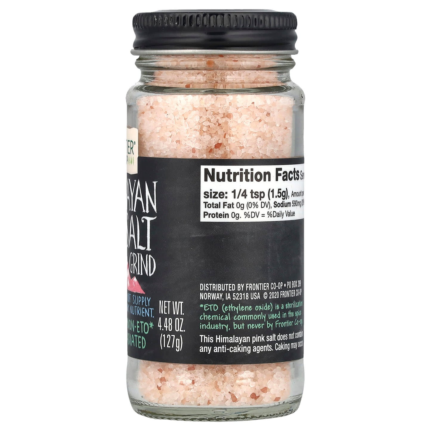 Naturally Harvested Himalayan Pink Salt, Fine Grind, 4.48 oz, Unsweetened - Image 2