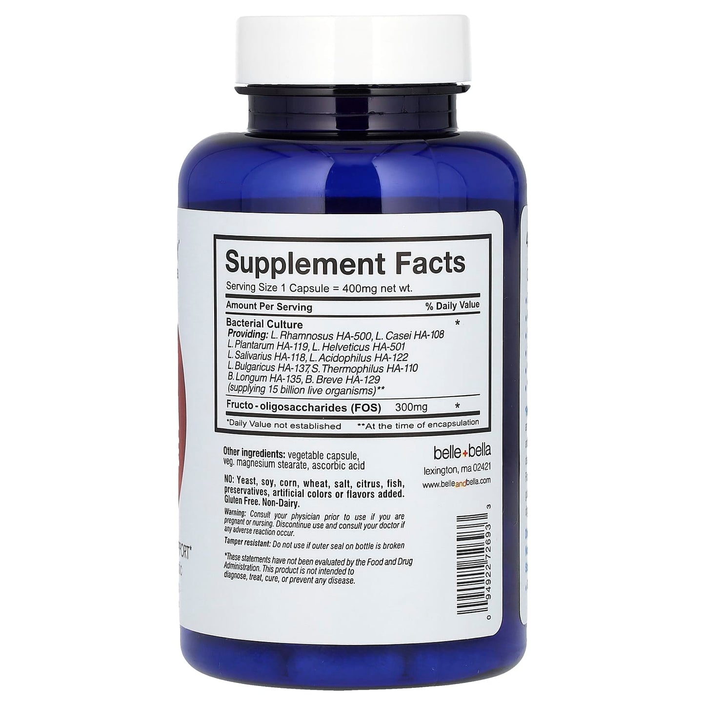 Flora Restore Probiotic Supplement for Digestive Immune Support - Image 2
