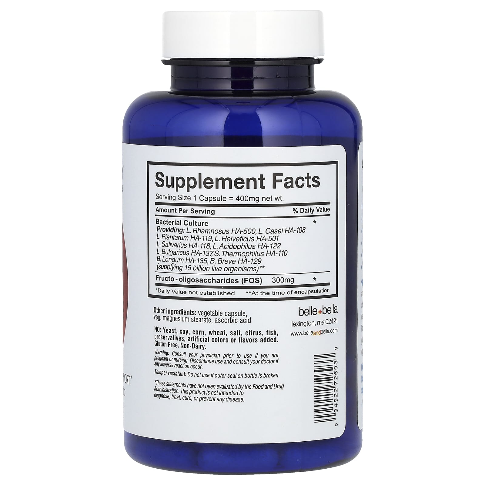 Flora Restore Probiotic Supplement for Digestive Immune Support - Image 2