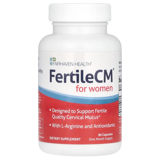 Fairhaven Health FertileCM for Women - 90 Capsules for Fertility Support - Image 1