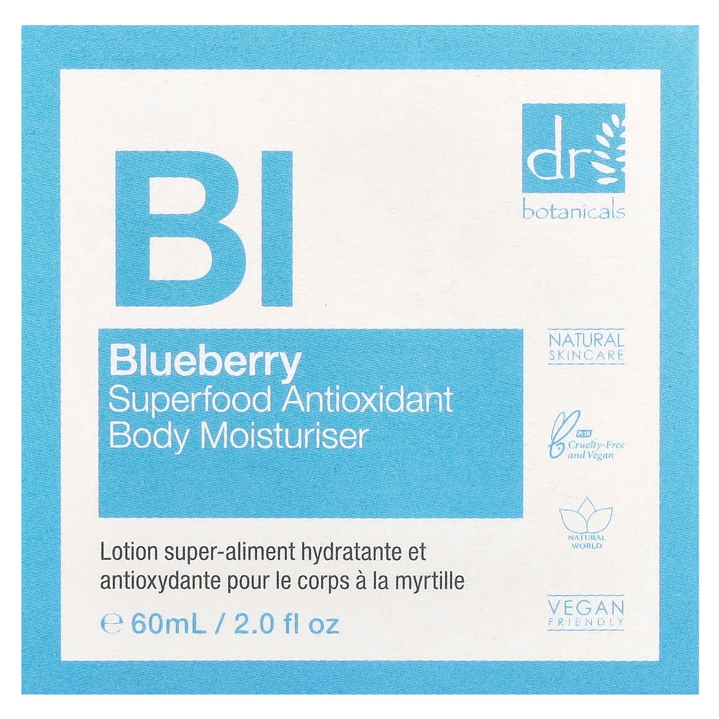 Natural Blueberry Body Moisturiser for All Skin Types | Cruelty-Free & Vegan - Image 2