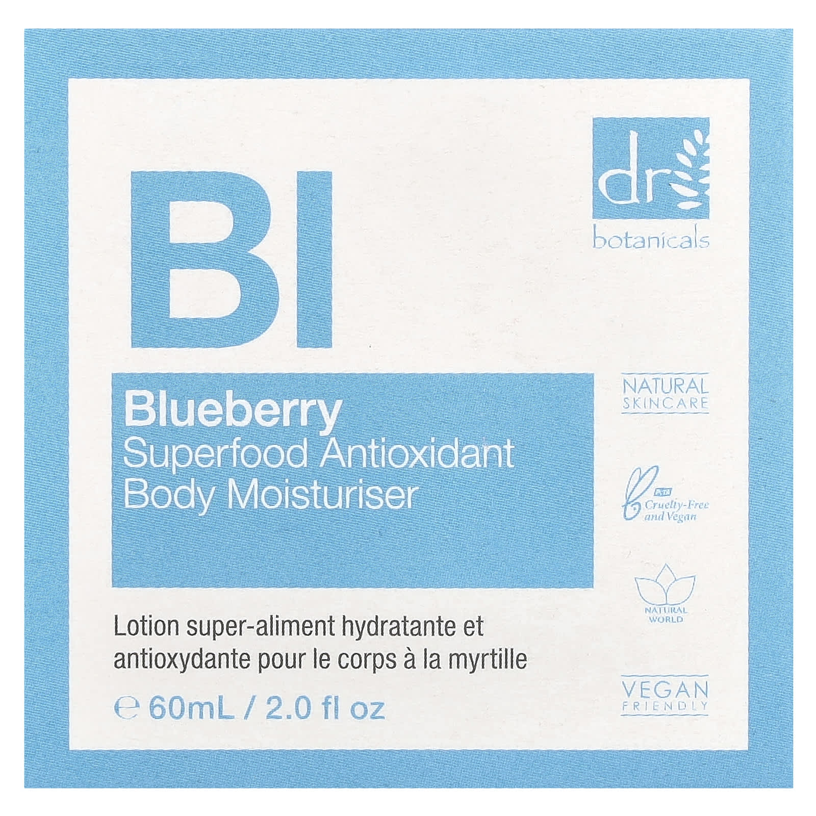 Natural Blueberry Body Moisturiser for All Skin Types | Cruelty-Free & Vegan - Image 2
