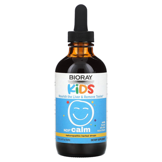 Bioray Kids NDF Calm Vanilla Herbal Drops for Healthy Liver Function - Image 1