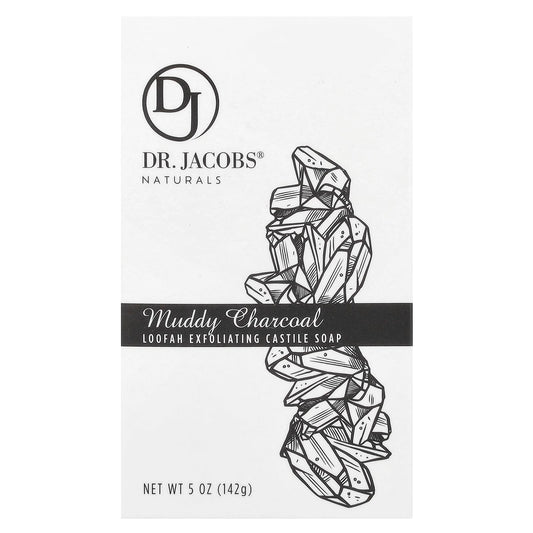 Nourishing Exfoliating Soap - Muddy Charcoal, Dead Sea Mud & Shea Butter - Image 1