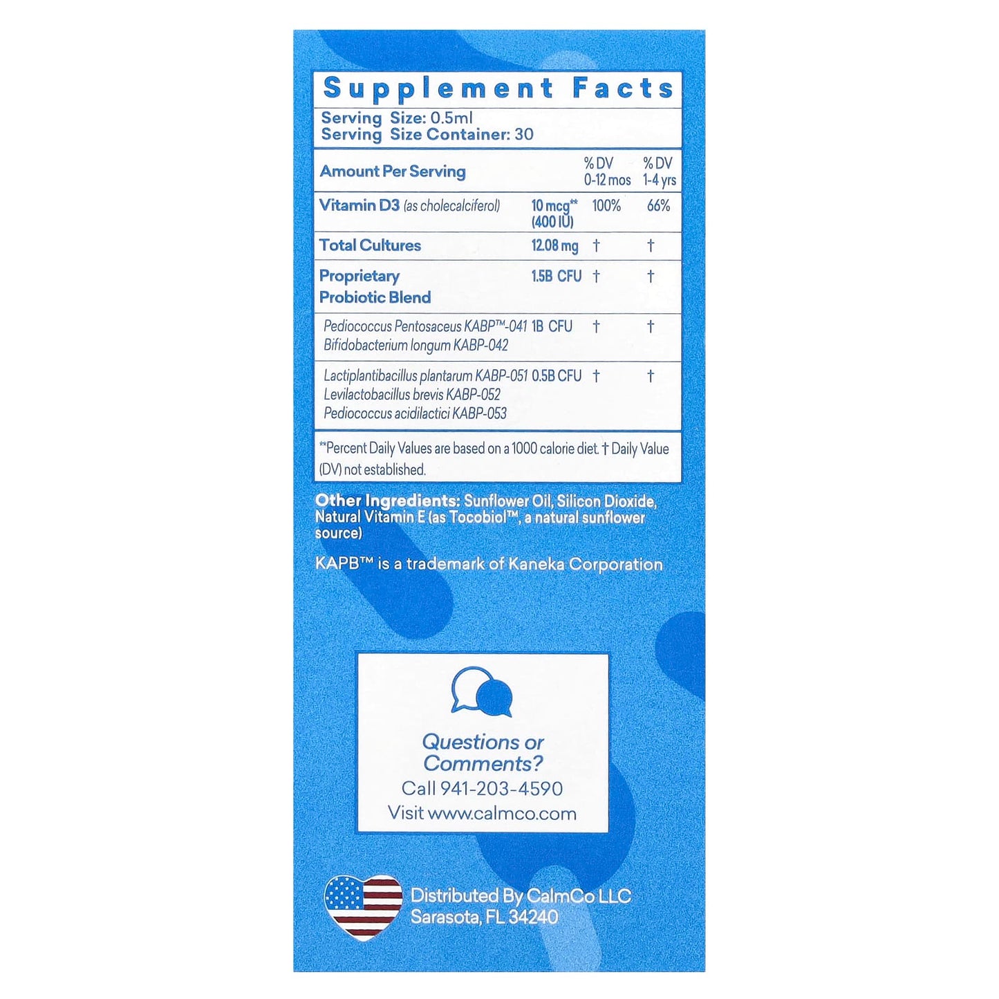 Colic Calm Probiotic Drops for Infant & Child Gut Health - Image 2
