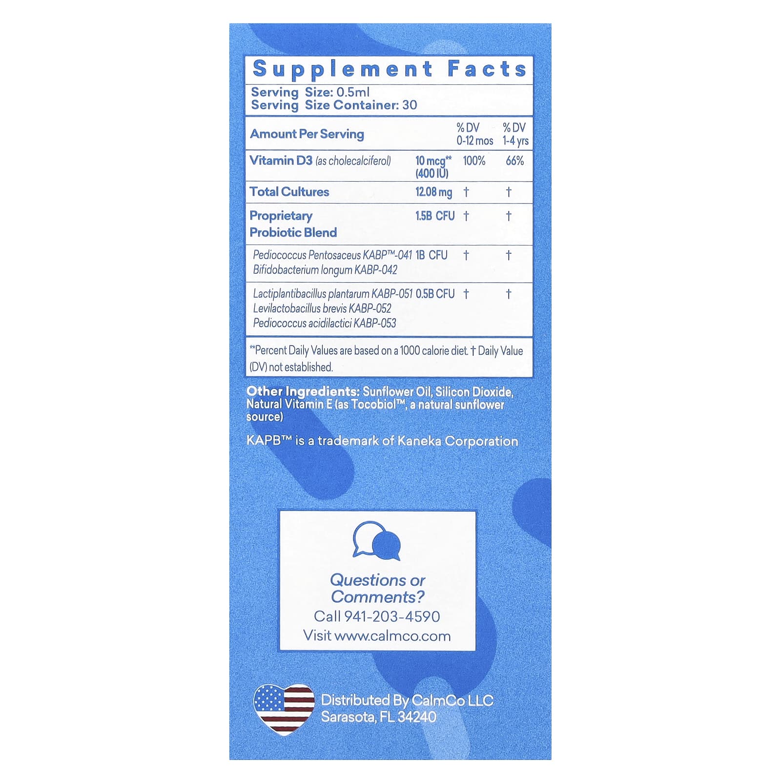 Colic Calm Probiotic Drops for Infant & Child Gut Health - Image 2