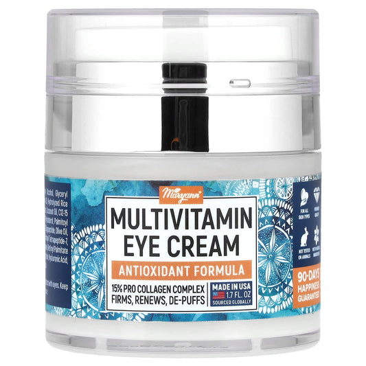 MaryAnn Organics, Multivitamin Eye Cream, Antioxidant Formula , 1.7 fl oz (50 ml) - Image 1