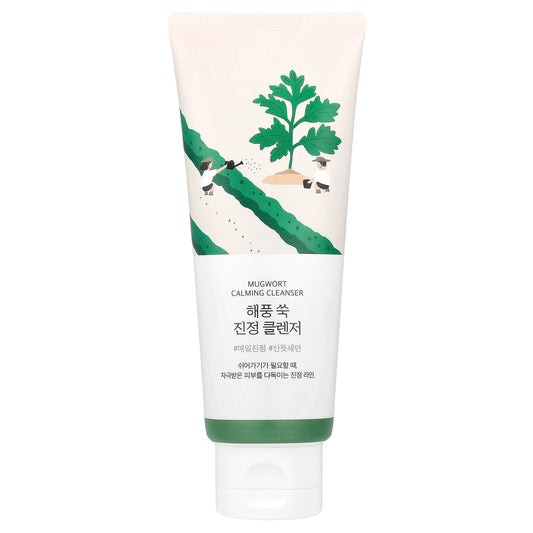 Round Lab, Mugwort Calming Cleanser, 5.07 fl oz (150 ml) - Image 1