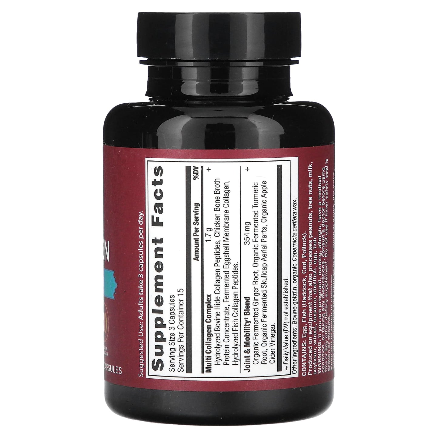 Ancient Nutrition Multi Collagen for Joints & Mobility - 45 Capsules - Image 2