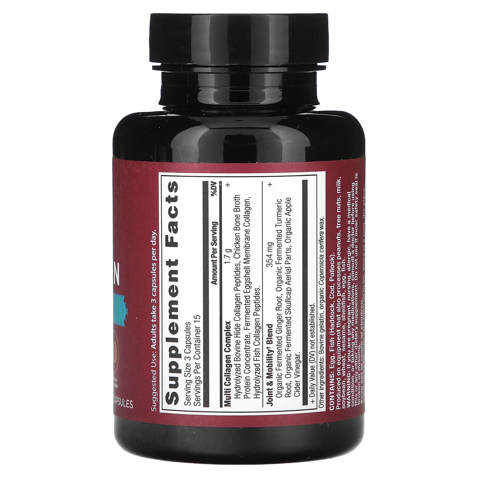 Ancient Nutrition Multi Collagen for Joints & Mobility - 45 Capsules - Image 2