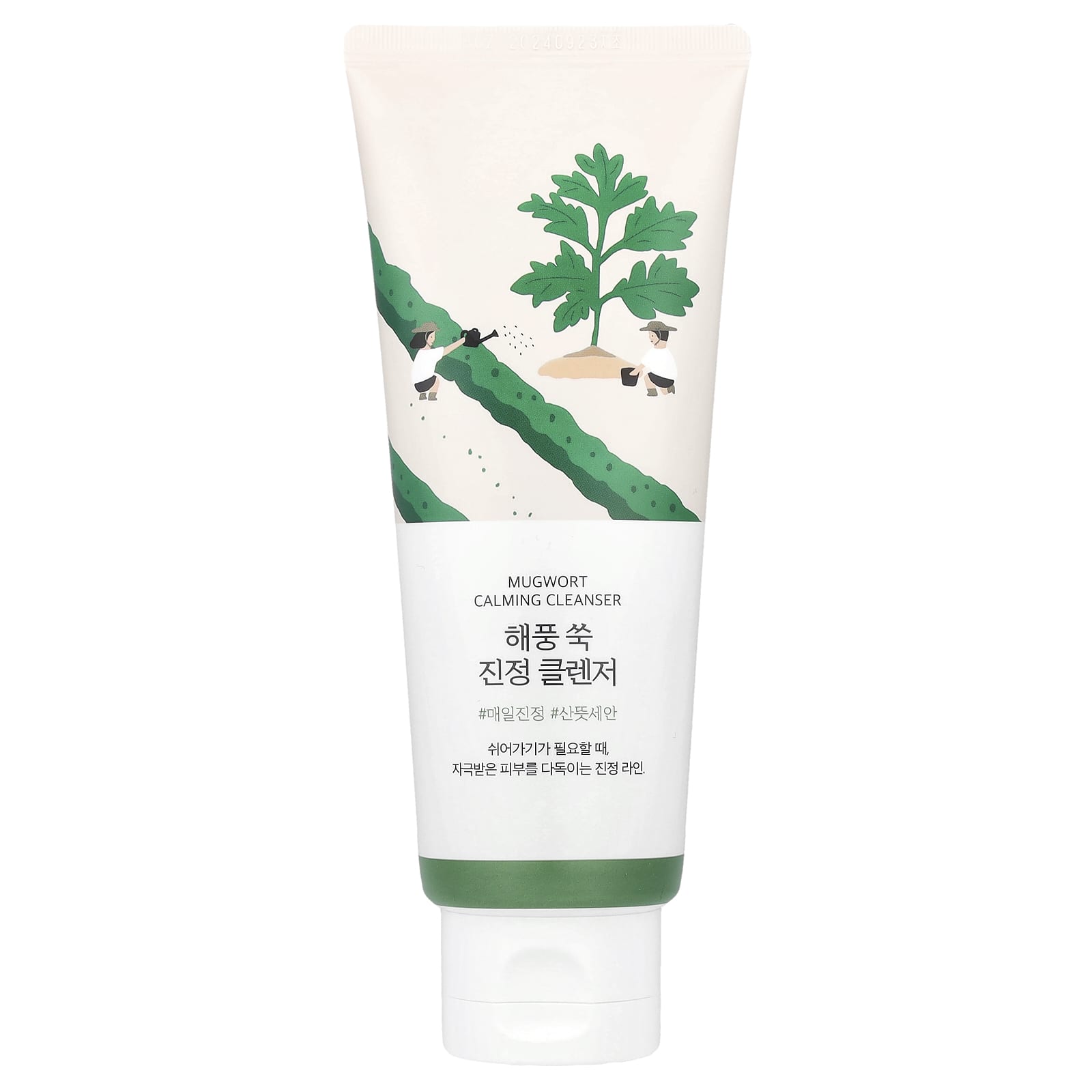 Round Lab, Mugwort Calming Cleanser, 5.07 fl oz (150 ml) - Image 1