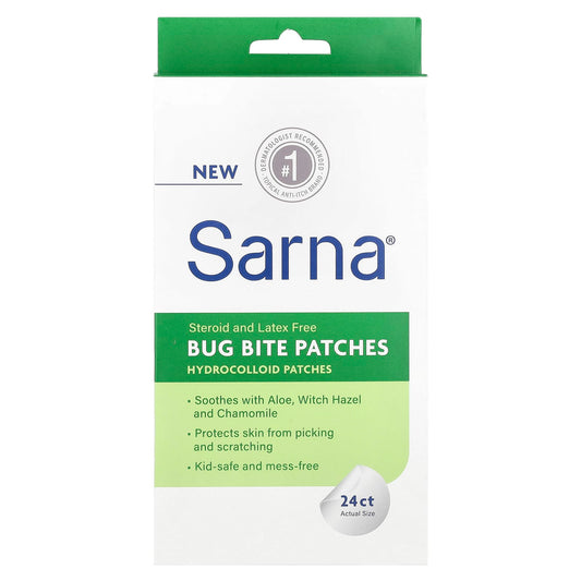 Sarna, Bug Bite Patches, 24 Count - Image 1