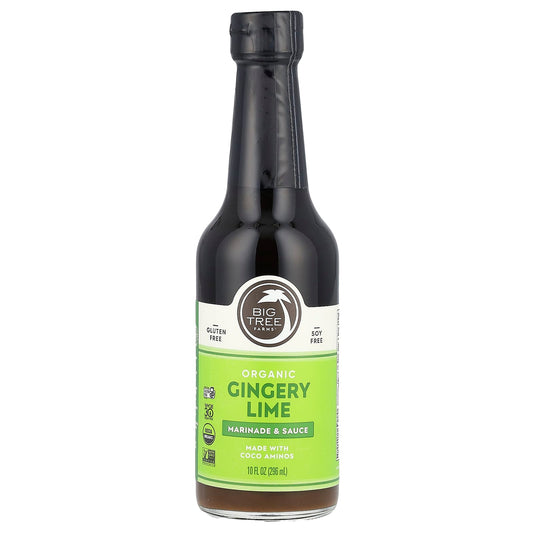 Big Tree Farms Organic Ginger Lime Marinade Sauce 10 fl oz (296 ml) - Image 1