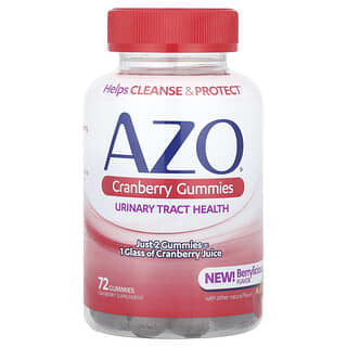 AZO, Cranberry Gummies, Berrylicious, 72 Gummies (250 mg per Gummy)