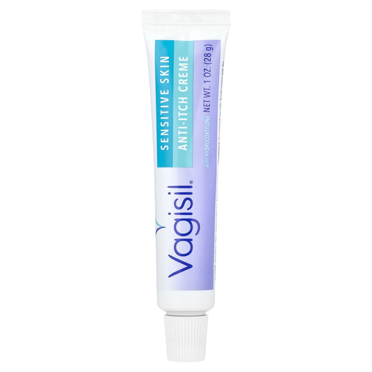 Vagisil, Anti-Itch Creme With Hydrocortisone, Sensitive Skin, 1 oz (28 g) - Image 1