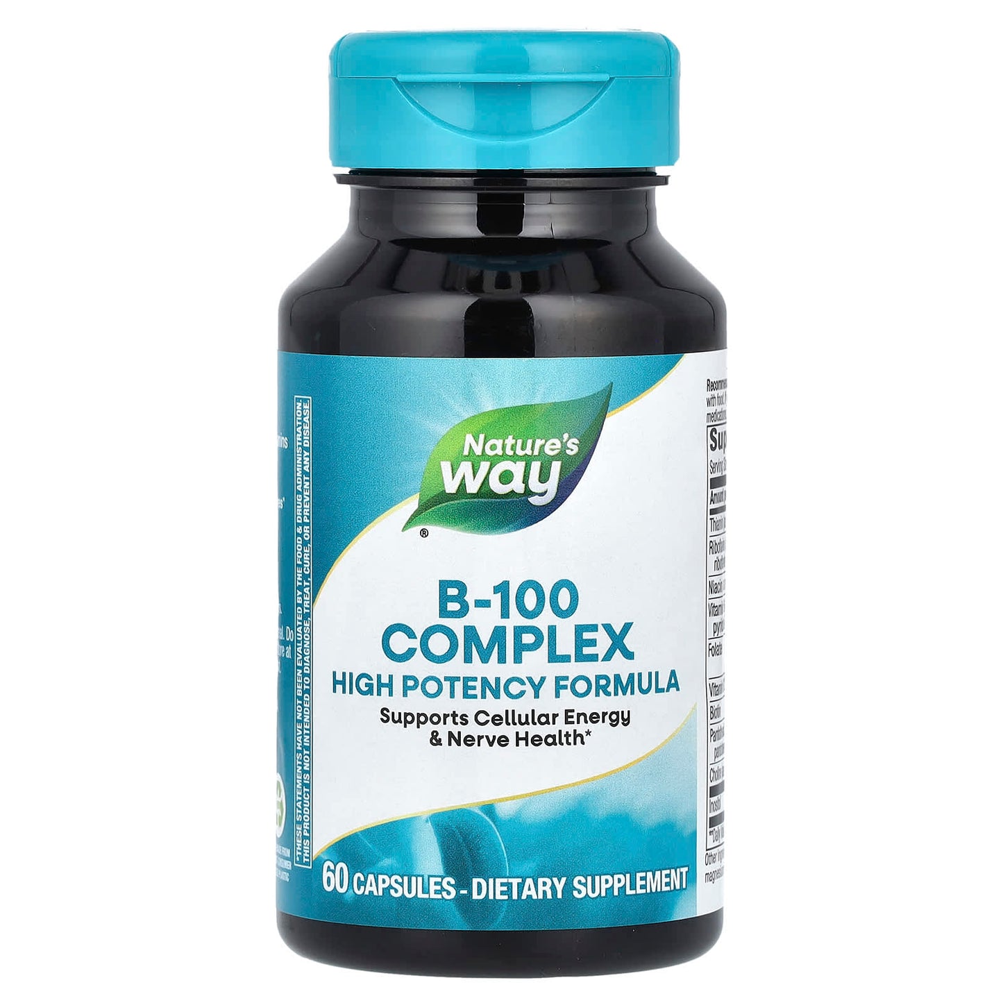 Nature's Way, B-100 Complex, 60 Capsules - Image 1