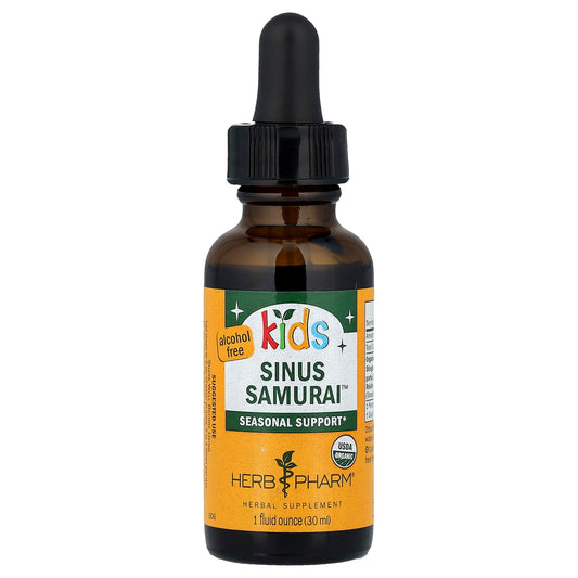 Herb Pharm Kids Sinus Relief Supplement - Organic, Gluten-Free - Image 1