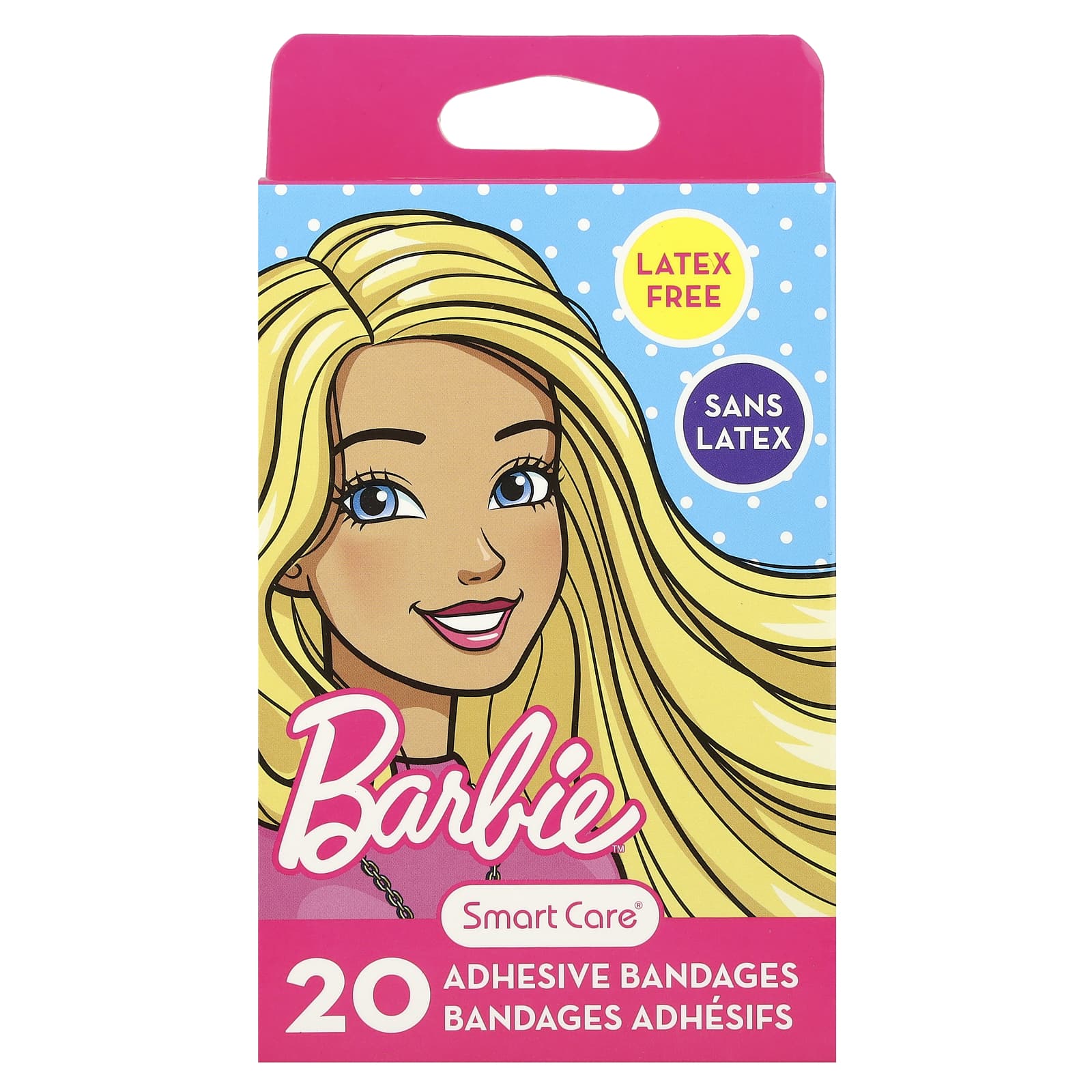 Smart Care, Barbie™, Adhesive Bandages, 20 Bandages - Image 1