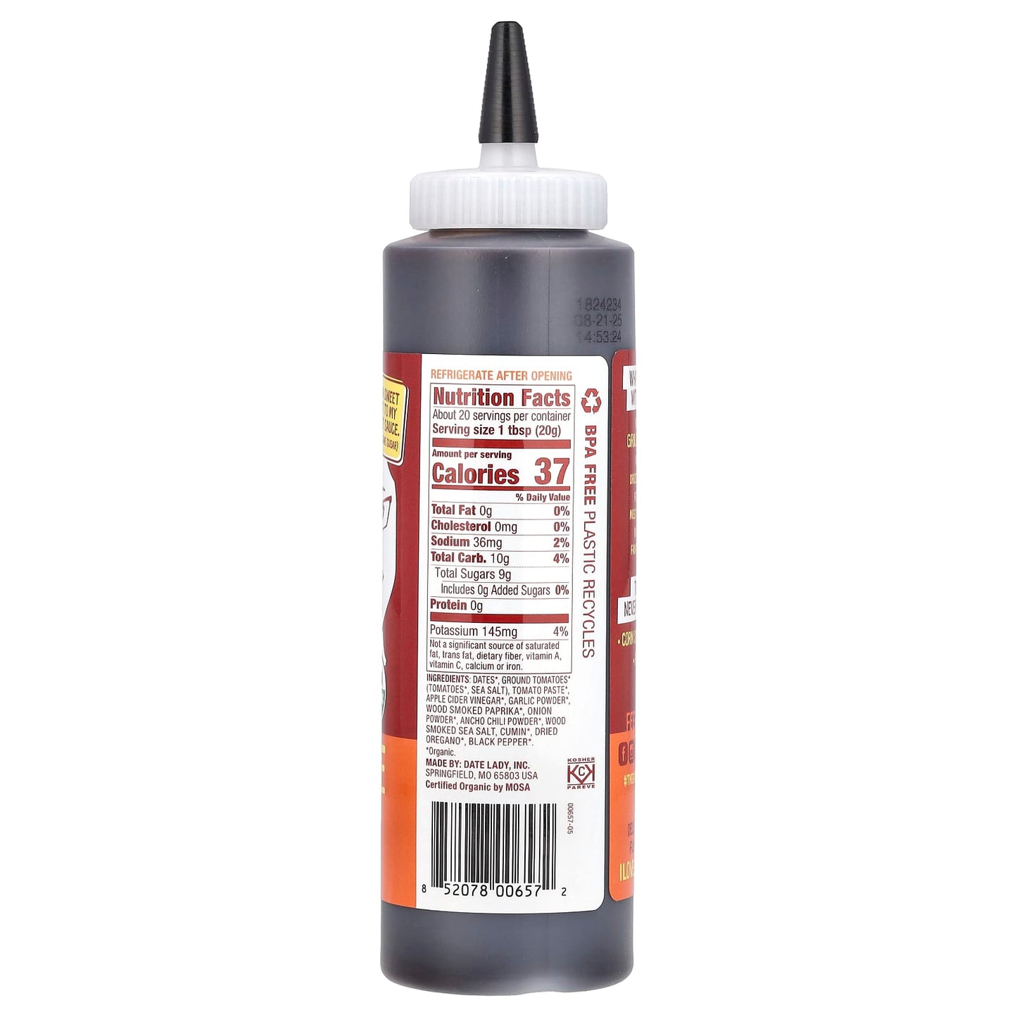 Organic Barbecue Sauce with a Twist - Date Lady - Image 2