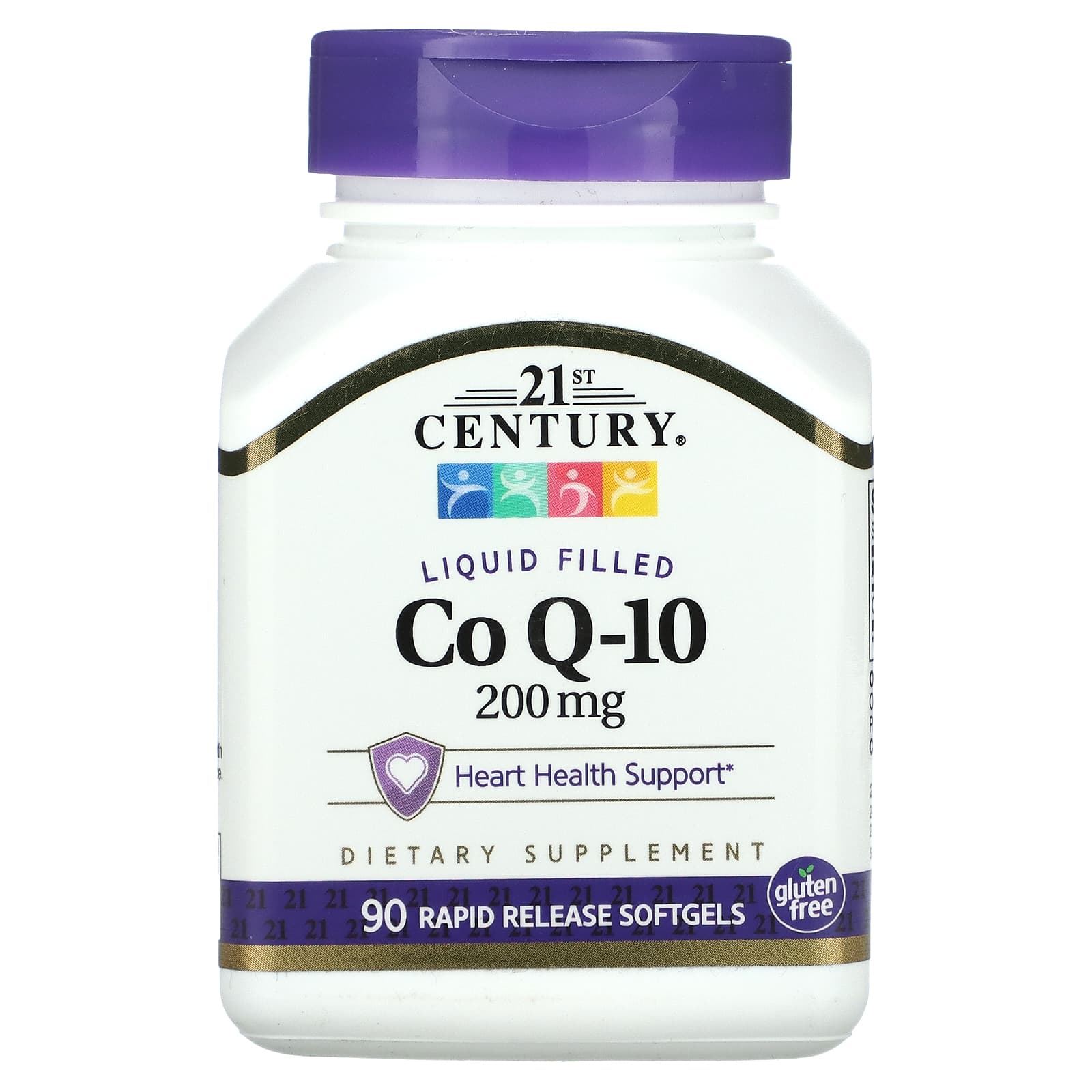 21st Century Liquid Filled CoQ-10, 200mg for Heart Health - Image 1